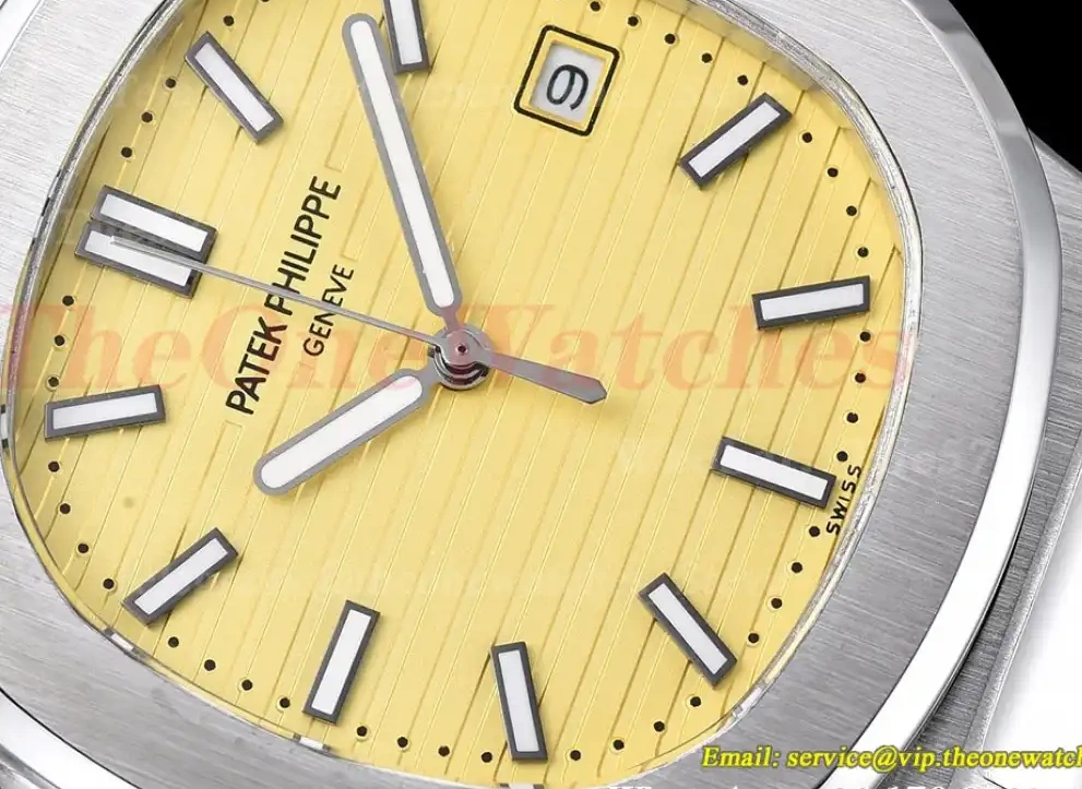 Nautilus Yellow SS SS Dial GDF 40mm MY8215 0424